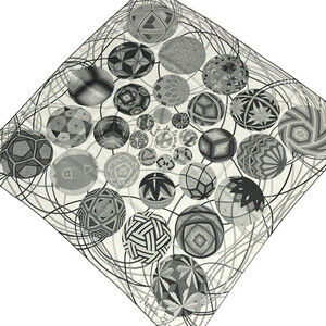 Hermes Carre 90 White Gray Scarf #355016H72B
